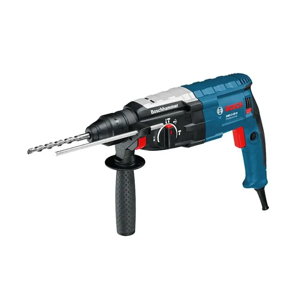 Martelete Bosch GBH 2-28 D – Potência e controle para perfuração e rompimento em concreto