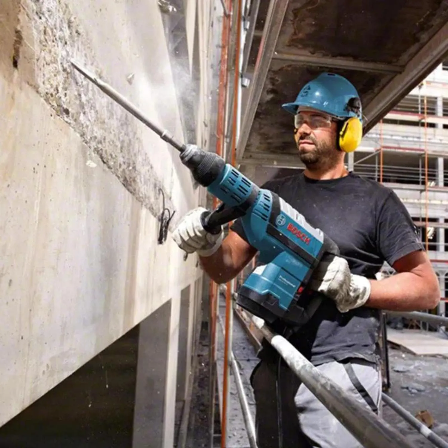 Martelo Rompedor Bosch 10 kg – Força pesada para demolições robustas e duradouras - Imagem 2